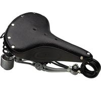 Brooks B135 Unisex Saddle Black with chrome double Spring