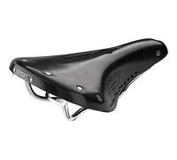 Brooks B17 (Honey - Men's) / B17 S (Black - Women's) Imperial Bike Saddle, unisex_adult, B211DILA07202, Black