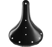 Brooks B17 Short (Womens) - Steel Rail - Black - 176 mm Wide