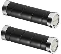 Brooks Black 130/130mm Slender Leather Grips