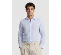 Brooks Brothers Classic Collar Shirt Linen Light Blue size M | Casual Shirts Outlet | Men | White M
