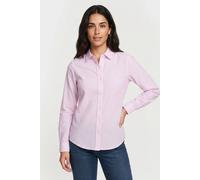 Brooks Brothers Cotton Seersucker Logo Shirt Lilac size XL | Button-Down Shirts Outlet | Women | Purple XL