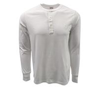 Brooks Brothers Henley Shirt, White (White Logo), XXL