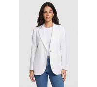 Brooks Brothers Irish Linen Single-breasted Blazer White size L | Blazers Outlet | Women | White L