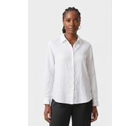 Brooks Brothers Linen Plain Overshirt White size L | Button-Down Shirts Outlet | Women | White L