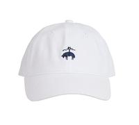 Brooks Brothers Men’s Classic 100% Cotton Twill Baseball Cap - Woven Logo One-Size Adjustable Hat, Navy Classic, White Classic, 0-1