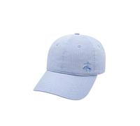 Brooks Brothers Men’s Cotton Baseball Cap with Oxford Striped Lining & Tonal Logo - Adjustable Hat