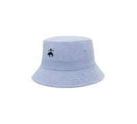 Brooks Brothers Men’s Reversible Bucket Hat - Solid to Oxford Striped, Embroidered Logo