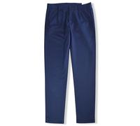 Brooks Brothers Mens Elliot Traditional Fit Pleated-Front Garment Dyed Chino Pants, 192564 Navy Blue, 32W x 32L