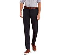 Brooks Brothers mens Flat Front Pants, Navy Blue, 32W x 32L