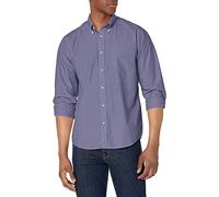 Brooks Brothers Men's Friday Sport Shirt Button, Navy, Medium