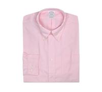 Brooks Brothers Mens Original Fit Oxford Cotton Casual Button Down Pocket Shirt, 202179 Blue, 186451 Pink, XL
