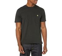 Brooks Brothers Men's Short Sleeve Cotton Crewneck Logo T-Shirt, Black, S