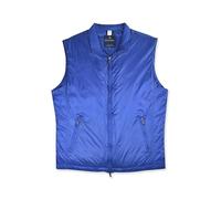 Brooks Brothers Mens Ultra Lightweight Duck Down Quilted Nylon Vest, 96998 Royal Blue, L