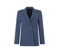 Brooks Brothers pinstripe double-breasted blazer - Blue 0-2-4-6-8