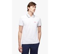 Brooks Brothers Supima Cotton Slim-fit Golden Fleece Tipped Polo Shirt White size XXL | Poloshirts Outlet | Men | Yellow XXL