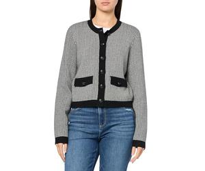 Brooks Brothers Women's Wool Blend Houndstooth Sweater Jacket Sweater