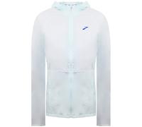 Brooks Canopy Long Sleeve Zip Up Womens Light Blue Running Jacket 221521_490