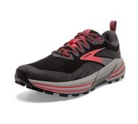 Brooks Cascadia 16 Gore-Tex Waterproof All Terrain Trail Womens Trainers, Size 8 In Black / Pearl / Coral