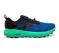 Brooks Cascadia 17 Men's Trail Running Shoes, Victoria Blue/Black/Spring Bud - 8.5 UK
