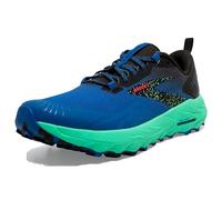 Brooks Cascadia 17 Men's Trail Running Shoes, Victoria Blue/Black/Spring Bud - 8 UK
