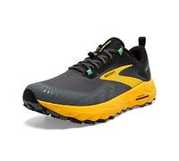 BROOKS Cascadia 17 - Men - Yellow / Grey / Black - size 7.5- model 2024 7.5