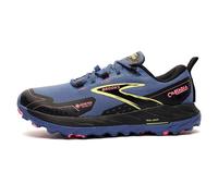 Brooks Cascadia 18 Gtx Gore-Tex Womens Trail Running Shoes | Running Trainers | Grey Blue / Black / Pink | UK Size 6