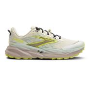 BROOKS Cascadia 19 W - Women - Beige / Green / Grey - size 6.5- model 2025 6.5
