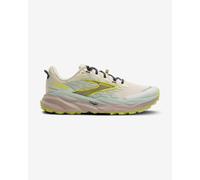 Brooks Cascadia 19 Wide Trail Running Shoes Beige Yellow Women - 36