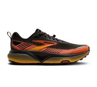 Brooks Cascadia 20 Mens | Black/tigerlily/orange - Black / 10.5 / Standard