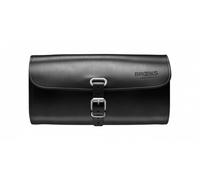 Brooks England Challenge Large Leather Bicycle Saddle Bag (Black)