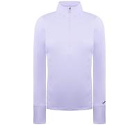 Brooks Dash 1/2 Zip Long Sleeve Womens Lilac Running Top 221433_554