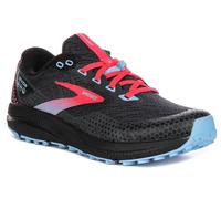 Brooks Women's Divide 3 Walking Shoe, Ebony/Black/Diva Pink, 5.5 UK