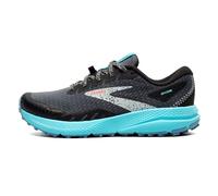 Brooks Divide 4 All Terrain Trail Womens Trainers, Size 3 In Black / Ebony / Bluefish