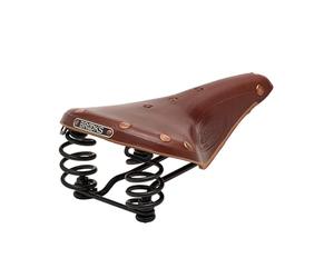 Brooks England B337HA07205 Men's Flyer Leather Saddle, Brown - Brun Antique