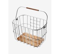 Brooks England Hoxton Aluminium Basket Light Silver