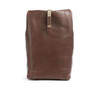 Brooks England Pickwick Leather Large Rolltop backpack, 26L, male, brown