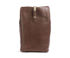 Brooks England Pickwick Leather Large | Rolltop backpack | brown