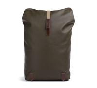 Brooks England Pickwick Patchwork Large Rolltop backpack, 26L, unisex, oliv