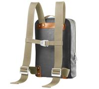 Brooks England Pickzip Cotton Canvas 10l Backpack Grey One Size Grey / Honey