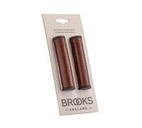 Brooks England Willow Leather Bike Grip Braun