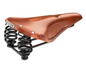 Brooks Flyer Carved Saddle - Honey