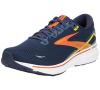 Brooks Ghost 15 Men's Running Shoes, Peacoat/Red/Yellow - 8.5 UK