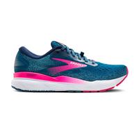 Brooks Ghost 16 GTX Womens Running Shoes | Moroccan Blue/pink/yellow - Blue / Standard / 5