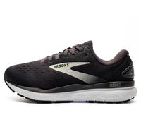 Brooks Men's Ghost 16 Sneaker, Black Grey White, 10 UK