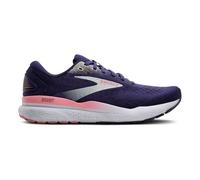 Brooks Ghost 16 Neutral Running Shoe Women - Dark Blue, Coral, Size 5.5