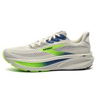 Brooks Ghost 17 Men's Running Shoes Men's | Running Trainers | Grey Oyster / Blue / Green | UK Size 8