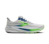 Brooks Ghost 17 Men's Running Shoes | UK 10 in Oyster/Beacon Blue/Gecko