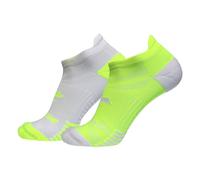 Brooks Ghost Lite No Show Socks I Performance Running, Comfort Fit with Arch Support for Men & Women (2-Pack Set), Yellow/White & White/Yellow, Large