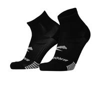 Brooks Ghost Lite Quarter Socks (2 Pack) | UK L in Black